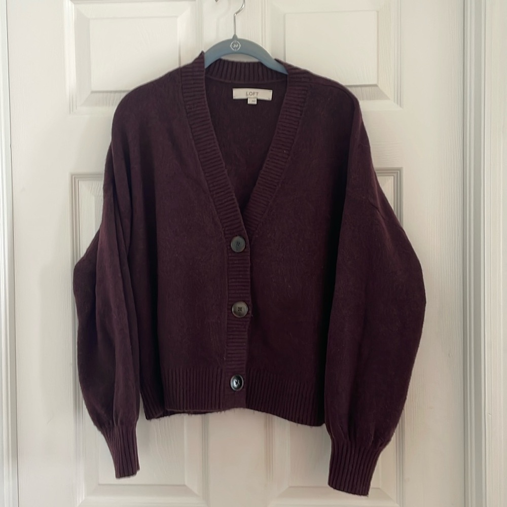 LOFT V neck Cardigan Sweater